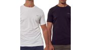 PACK DE 2 T-SHIRT RIFT NOIR ET BLANC - KAPORAL