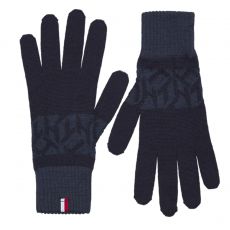 GANTS EN LAINE LOGOTE MARINE M06593 - TOMMY JEANS