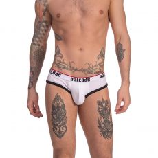 SLIP BOTTOMLESS MAXIME BLANC/NOIR 91730 - BARCODE