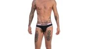 SLIP BOTTOMLESS MAXIME NOIR/BLANC 91730 - BARCODE