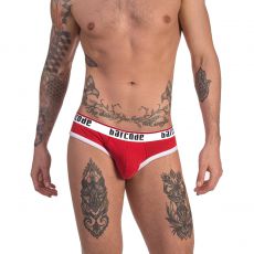 SLIP BOTTOMLESS MAXIME ROUGE/BLANC 91730 - BARCODE