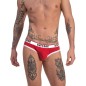 SLIP BOTTOMLESS MAXIME ROUGE/BLANC 91730 - BARCODE