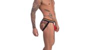 JOCK STRAP PRIDE EN MESH ROUGE 91740 - BARCODE