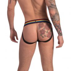 JOCK STRAP PRIDE EN MESH BLEU 91740 - BARCODE