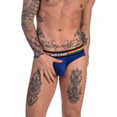 SLIP PRIDE EN MESH BLEU 91743 - BARCODE