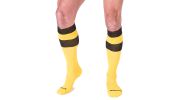 CHAUSSETTES FOOTBALL HAUTE JAUNE - BARCODE BERLIN
