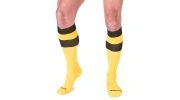 CHAUSSETTES FOOTBALL HAUTE JAUNE - BARCODE BERLIN