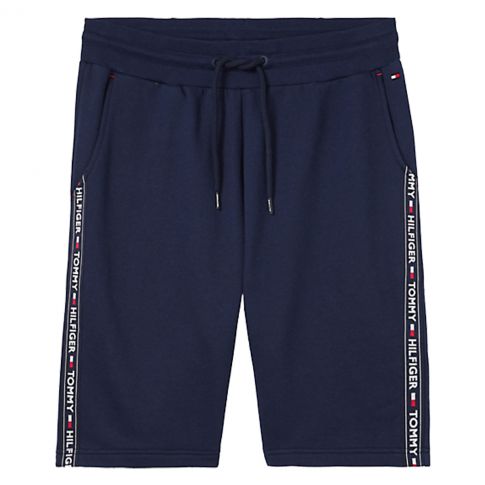 SHORT BERMUDA D'INTERIEUR MARINE M00707 - TOMMY HILFIGER SHORT BERMUDA D'INTERIEUR MARINE M00707 - TOMMY HILFIGER