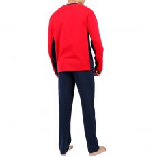 PYJAMA MANCHES LONGUES + PANTALON BARCA MARINE 54891 - ADMAS
