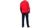 PYJAMA MANCHES LONGUES + PANTALON BARCA MARINE 54891 - ADMAS