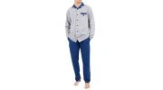 PYJAMA MANCHES LONGUES + PANTALON BLADE BLEU 54761 - ADMAS