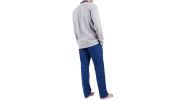 PYJAMA MANCHES LONGUES + PANTALON BLADE BLEU 54761 - ADMAS