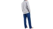 PYJAMA MANCHES LONGUES + PANTALON BLADE BLEU 54761 - ADMAS