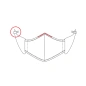 MASQUE DE PROTECTION FLEET ADMIRAL RIKER NOIR - BARCODE