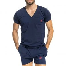 T-SHIRT D'INTERIEUR HYPNOS MARINE - L'HOMME INVISIBLE