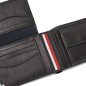 PORTEFEUILLE HORIZONTAL BUSINES CC FLAP AND COIN NOIR  - TOMMY HILFIGER