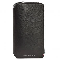 COFFRET PORTEFEUILLE VERTICAL DE VOYAGE NOIR M06726  - TOMMY HILFIGER