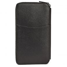 COFFRET PORTEFEUILLE VERTICAL DE VOYAGE NOIR M06726  - TOMMY HILFIGER