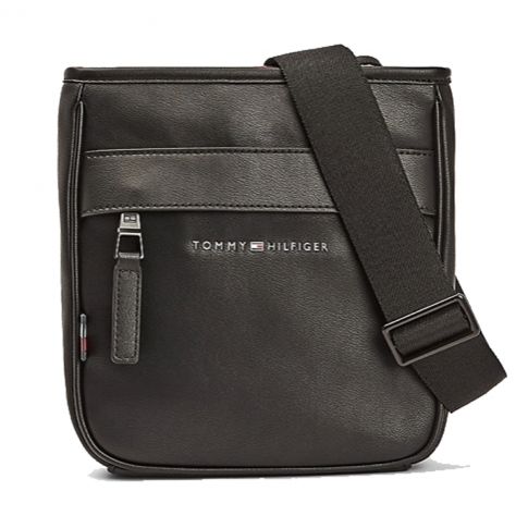 BESACE ELEVATED MINI CROSSOVER NOIR M06704 - TOMMY HILFIGER BESACE ELEVATED MINI CROSSOVER NOIR M06704 - TOMMY HILFIGER