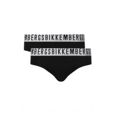 PACK DE DEUX SLIPS NOIR - BIKKEMBERGS