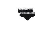 PACK DE DEUX SLIPS NOIR - BIKKEMBERGS