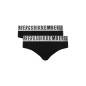 PACK DE DEUX SLIPS NOIR - BIKKEMBERGS