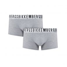 PACK DE DEUX BOXERS GRIS - BIKKEMBERGS