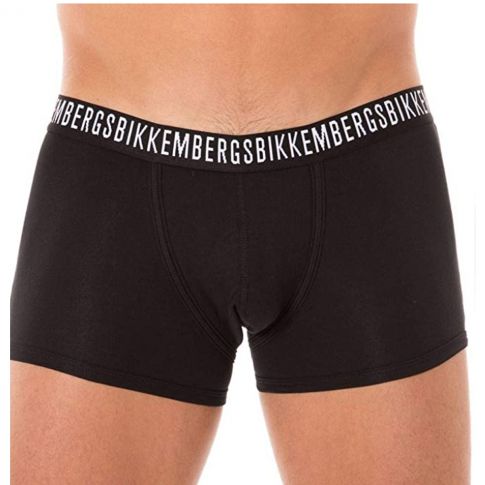 BOXER COTON NOIR - BIKKEMBERGS
