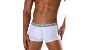BOXER COTON BLANC - BIKKEMBERGS