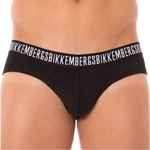 SLIP COTON NOIR - BIKKEMBERGS
