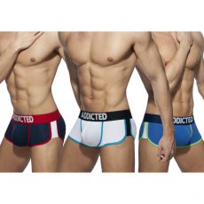 PACK DE 3 BOXERS SECOND SKIN AD899 - ADDICTED