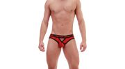 JOCK STRAP IVANO ROUGE - BARCODE