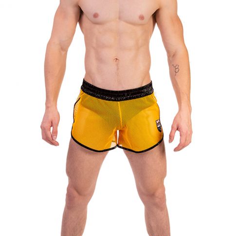 SHORT RAUL JAUNE 91841 - BARCODE BERLIN