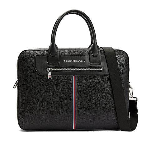 SAC DOWNTOWN COMPUTER NOIR M07216 - TOMMY HILFIGER SAC DOWNTOWN COMPUTER NOIR M07216 - TOMMY HILFIGER