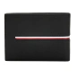 PORTEFEUILLE HORIZONTAL TH DOWNTOWN CC AND COIN NOIR  - TOMMY HILFIGER