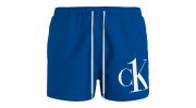SHORT DE BAIN DRAWSTRING BLEU ROI M00591  - CALVIN KLEIN 