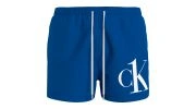 SHORT DE BAIN DRAWSTRING BLEU ROI M00591  - CALVIN KLEIN 