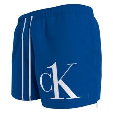 SHORT DE BAIN DRAWSTRING BLEU ROI M00591  - CALVIN KLEIN 