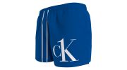 SHORT DE BAIN DRAWSTRING BLEU ROI M00591  - CALVIN KLEIN 