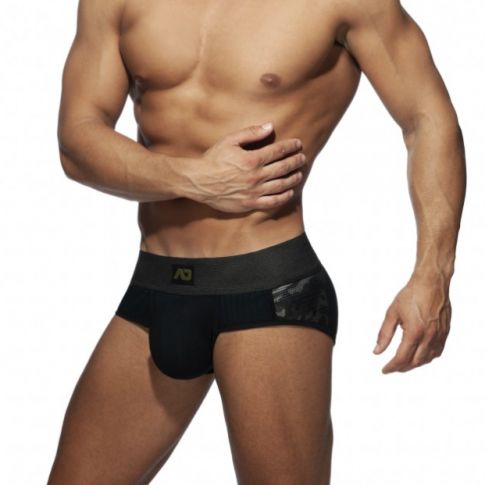 SLIP ARMY PUSH UP COMBI NOIR AD783 - ADDICTED SLIP ARMY PUSH UP COMBI NOIR AD783 - ADDICTED