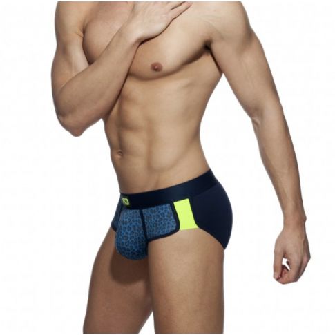 SLIP LEOPARD COMBI MARINE AD948 - ADDICTED SLIP LEOPARD COMBI MARINE AD948 - ADDICTED