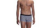 BOXER DE BAIN SURFPANTS NOIR/BLANC BLU2050 - OLAF BENZ