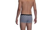 BOXER DE BAIN SURFPANTS NOIR/BLANC BLU2050 - OLAF BENZ