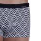 BOXER DE BAIN SURFPANTS NOIR/BLANC BLU2050 - OLAF BENZ
