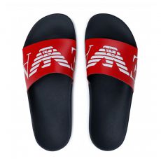 CLAQUETTES MARINE ROUGE ARMANI