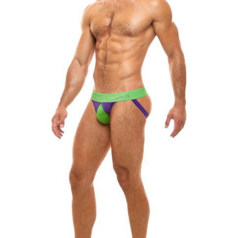 JOCK STRAP SECRET PLEAT VIOLET 03111 - MODUS VIVENDI