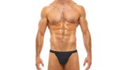 TANGA ANTIBACTERIAL NOIR - MODUS VIVENDI