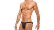 TANGA ANTIBACTERIAL NOIR - MODUS VIVENDI