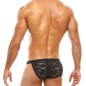 TANGA FLORAL LACE NOIR - MODUS VIVENDI