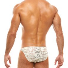 MINI SLIP FLORAL LACE IVOIRE - MODUS VIVENDI